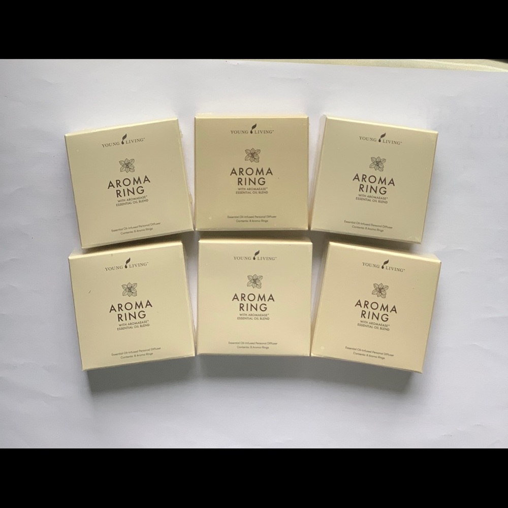 Young Living Aroma Ring - New 8 pack - AromaEase